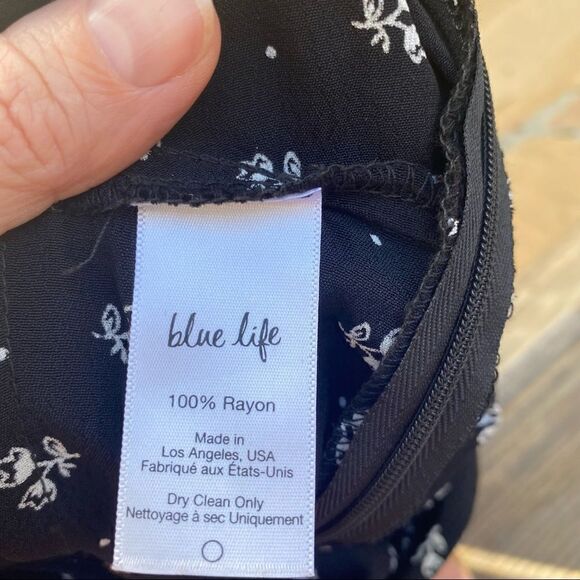 Blue Life Elle Jumpsuit Black Tulip Dot size XS - Picture 9 of 15